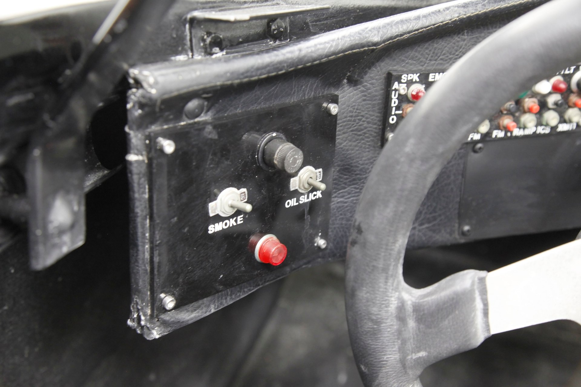 1989 Batmobile movie prop interior switches