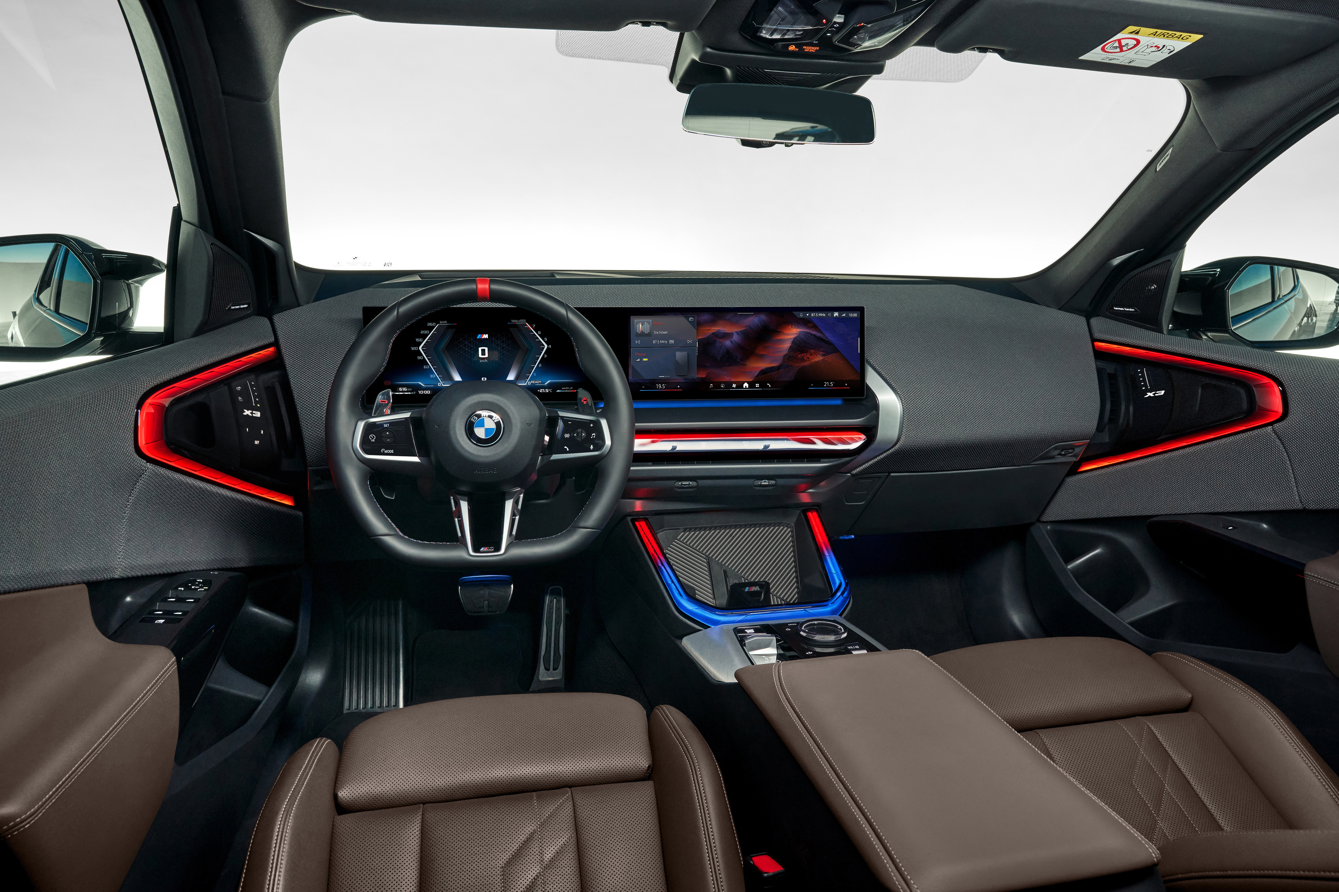 Interior of a 2025 BMW X3