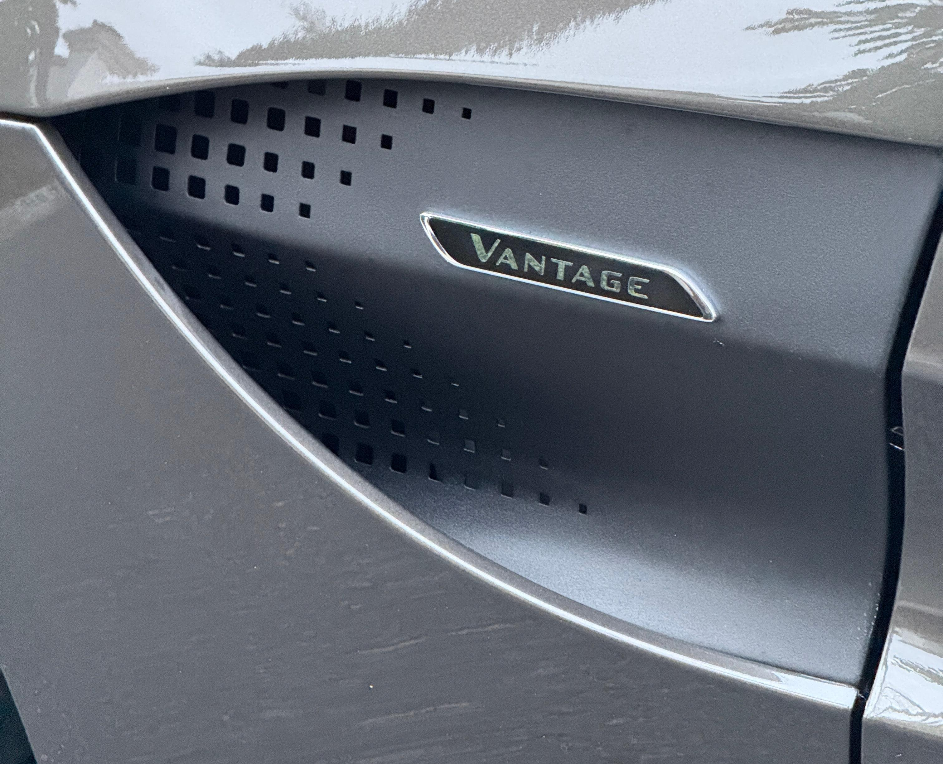 Front fender vent of an Aston Martin Vantage 007 Edition