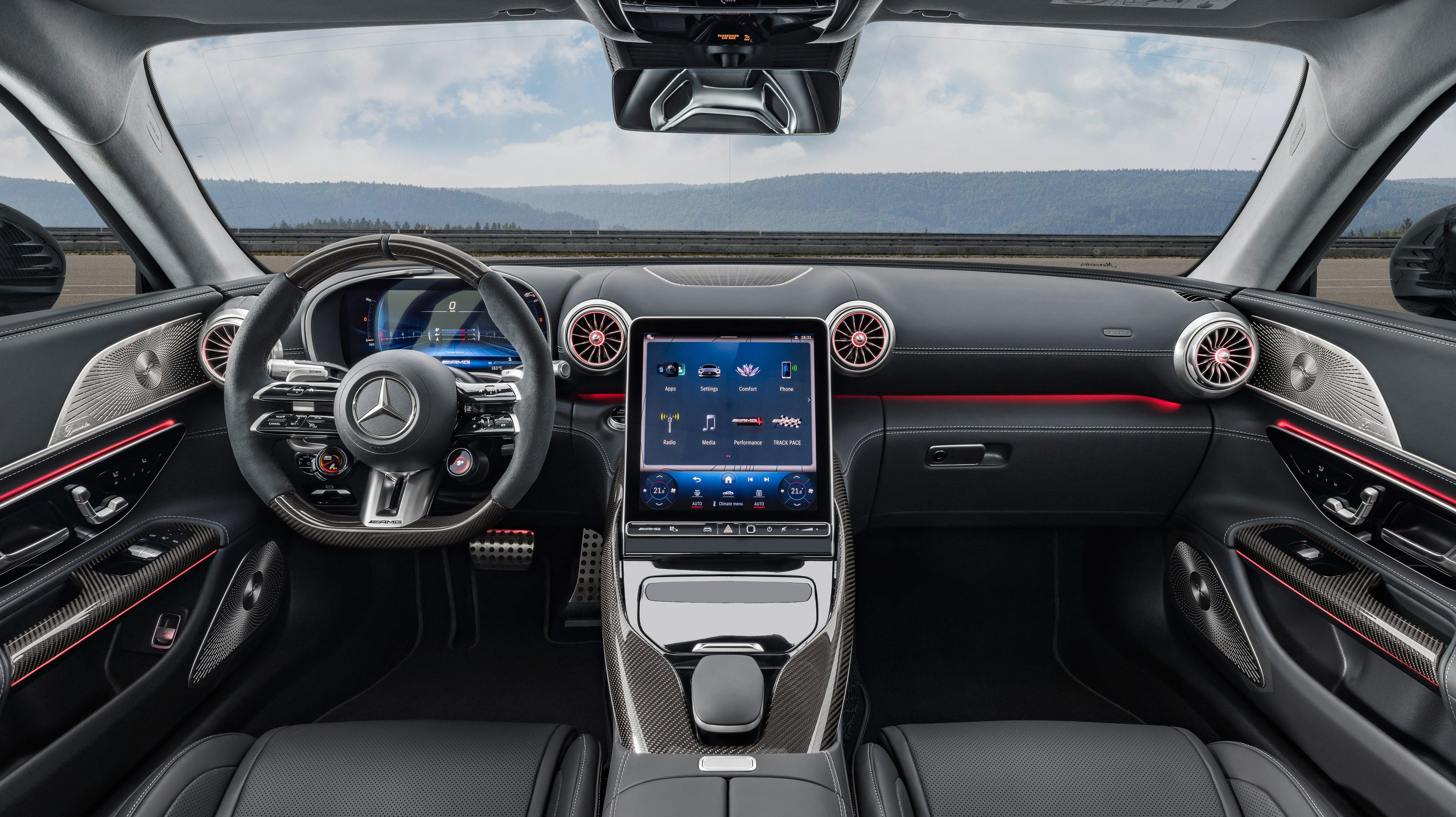 2024 Mercedes-AMG GT Coupe interior