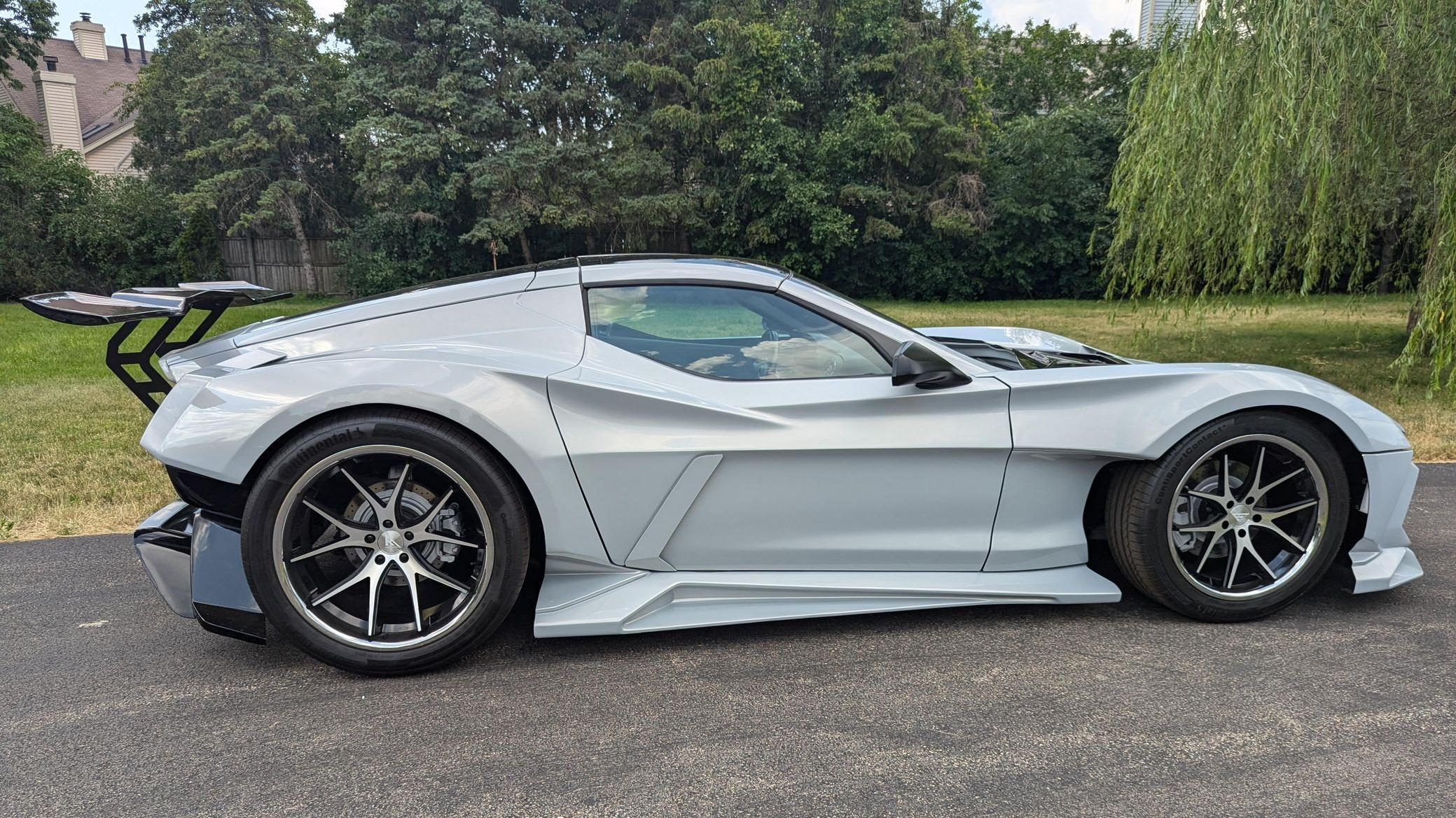 2008 Chevrolet Corvette with a Valarra body kit