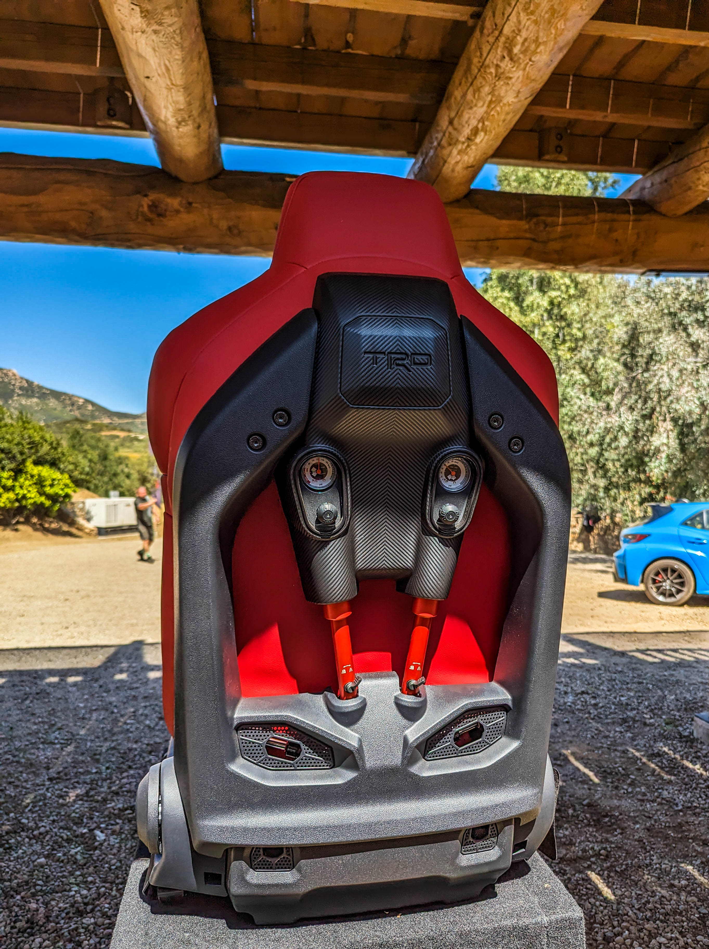 The 2024 Toyota Tacoma Hybrid TRD Pro IsoDynamic front seats