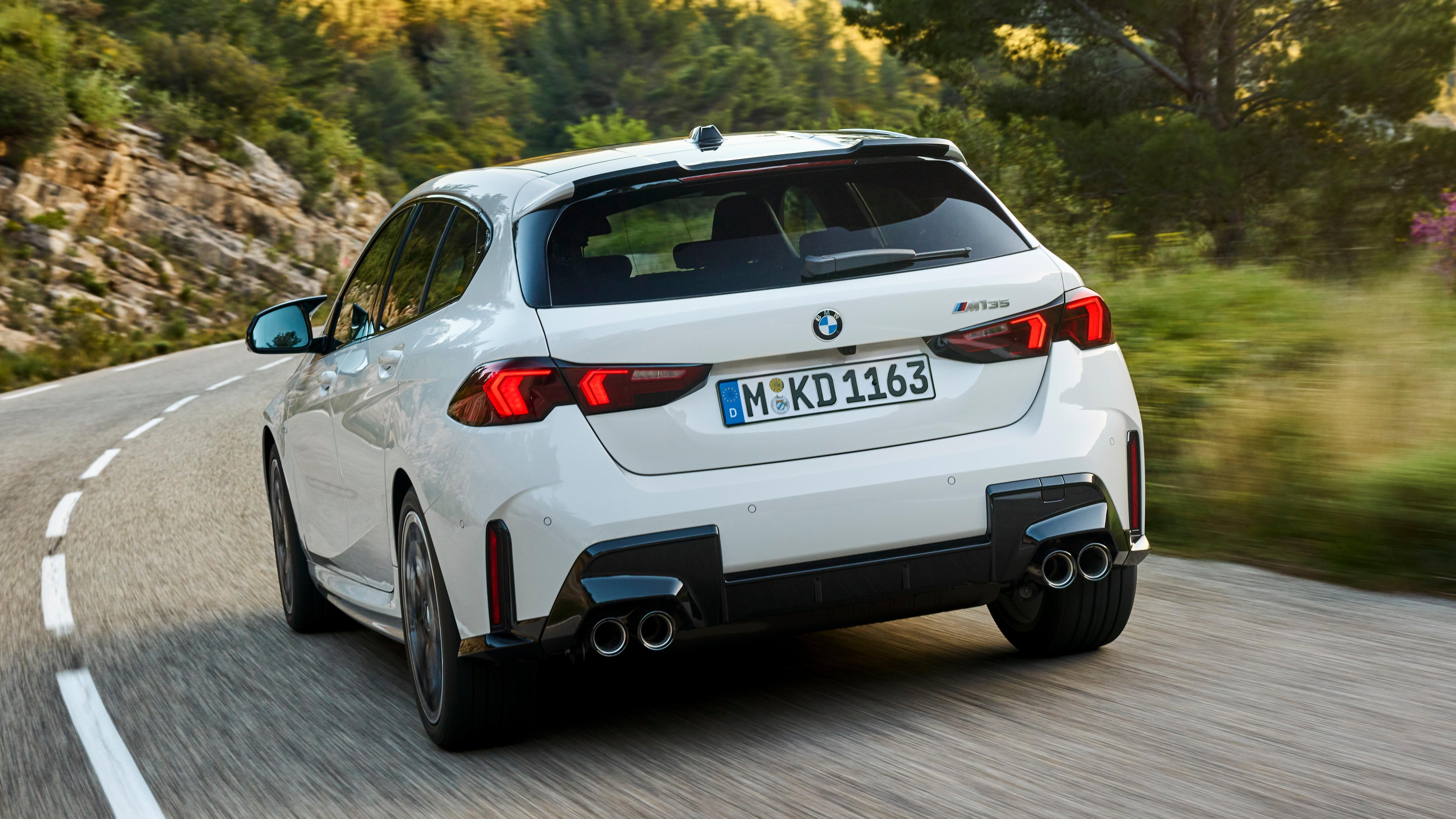 BMW M135 rear