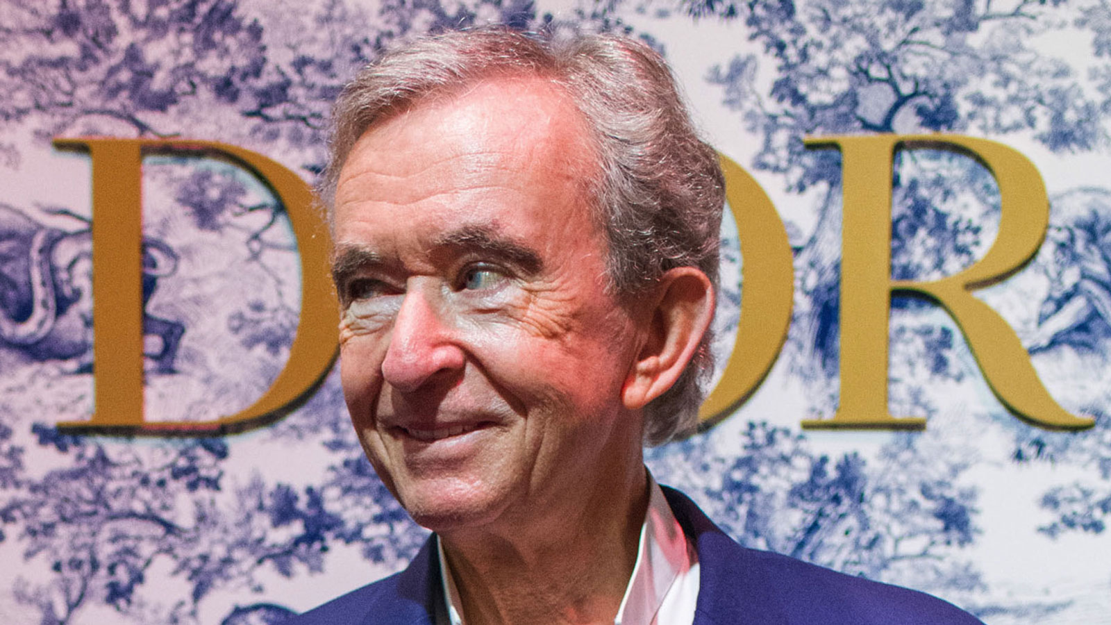 A photo of LVMH boss, Bernard Arnault. 