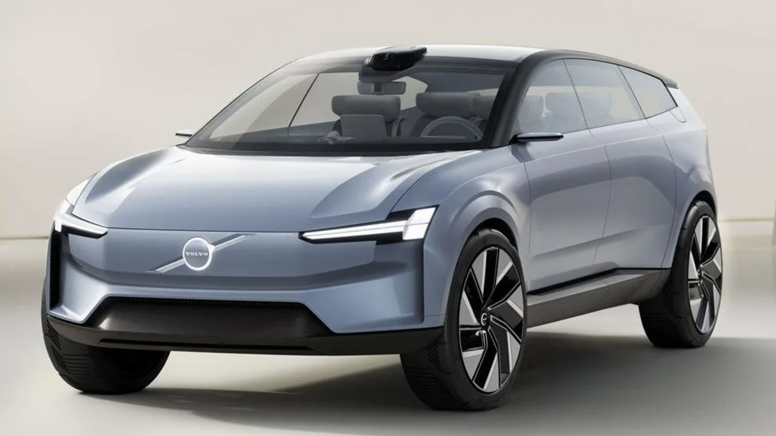 A render of a Volvo SUV concept car. 