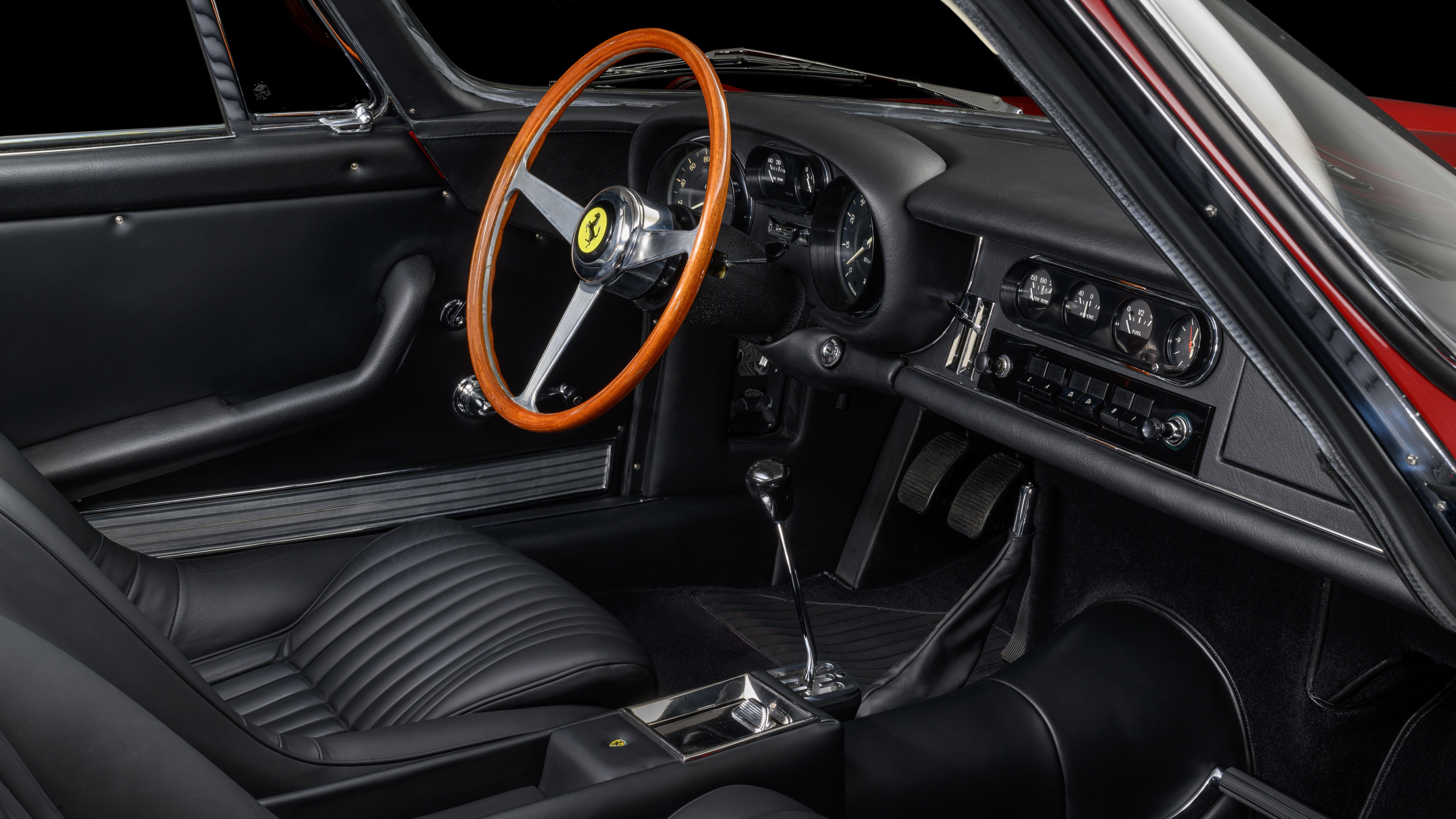 Steve McQueen's 1967 Ferrari 275 GTB/4 by Scaglietti interior