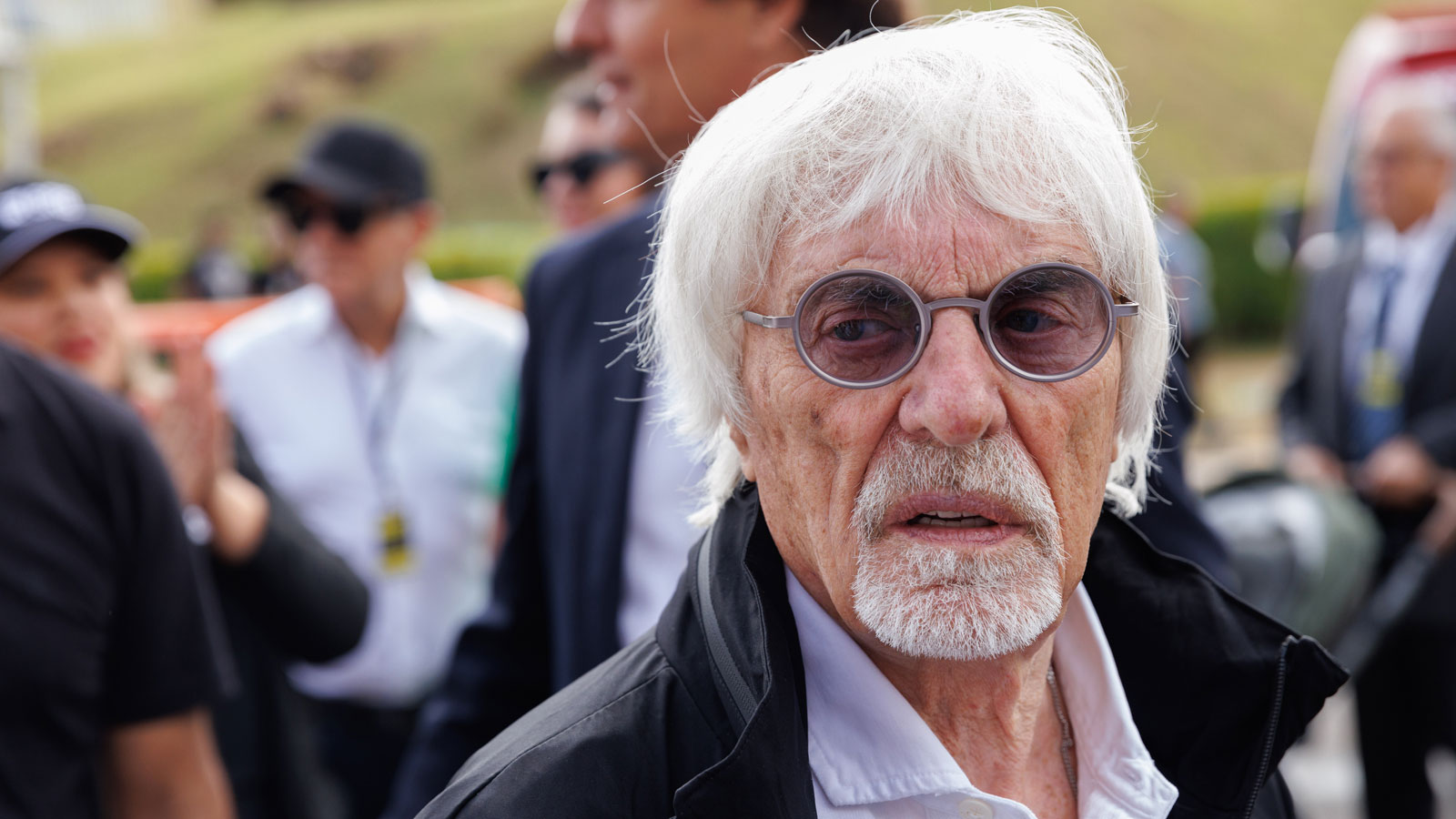 A photo of Bernie Ecclestone taken at an event in Brazil. 