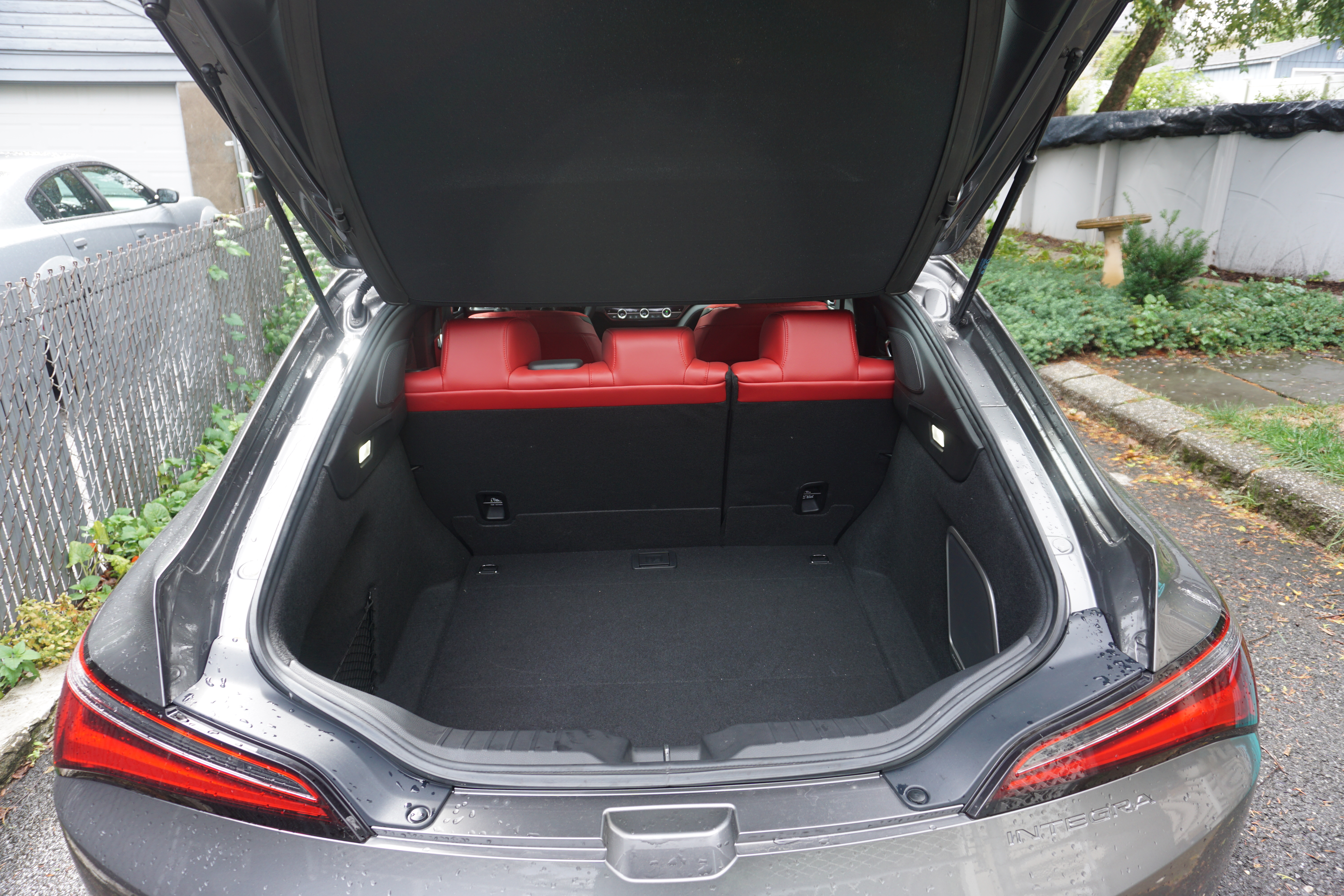 A grey 2023 Acura Integra A-Spec.