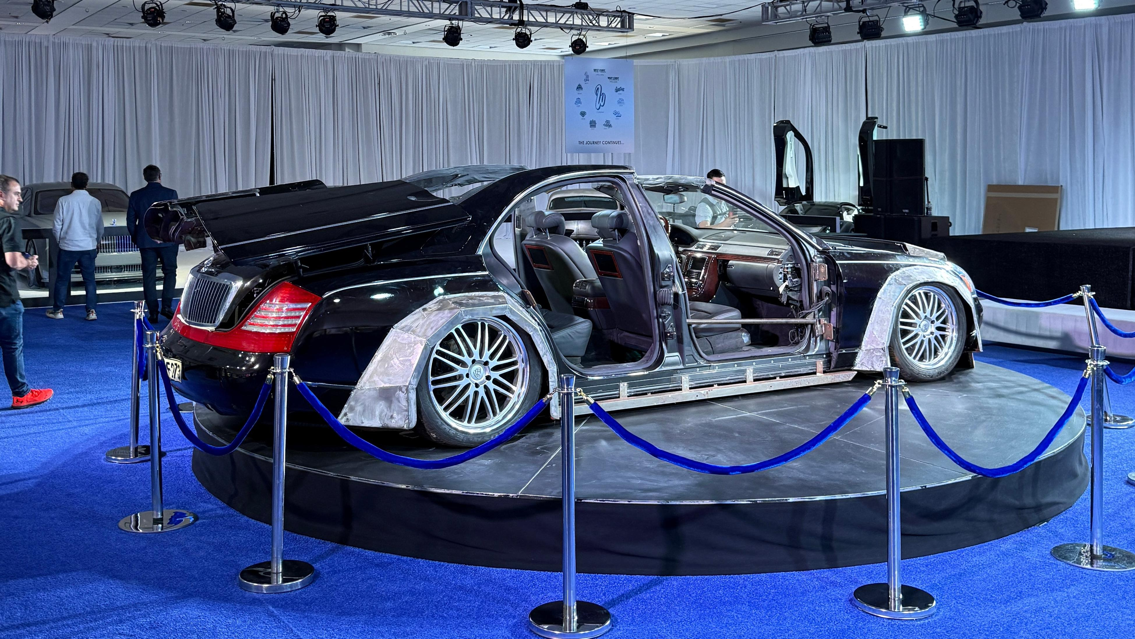 Chopped-up Maybach 57S from Kanye West and Jay-Z's 