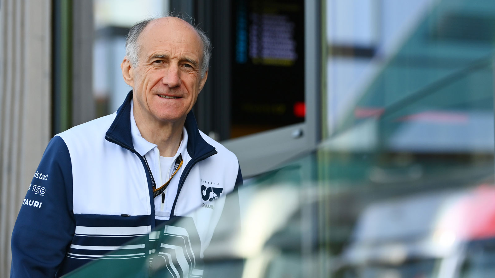 A photo of AlphaTauri team principal Franz Tost at the Dutch Grand Prix. 