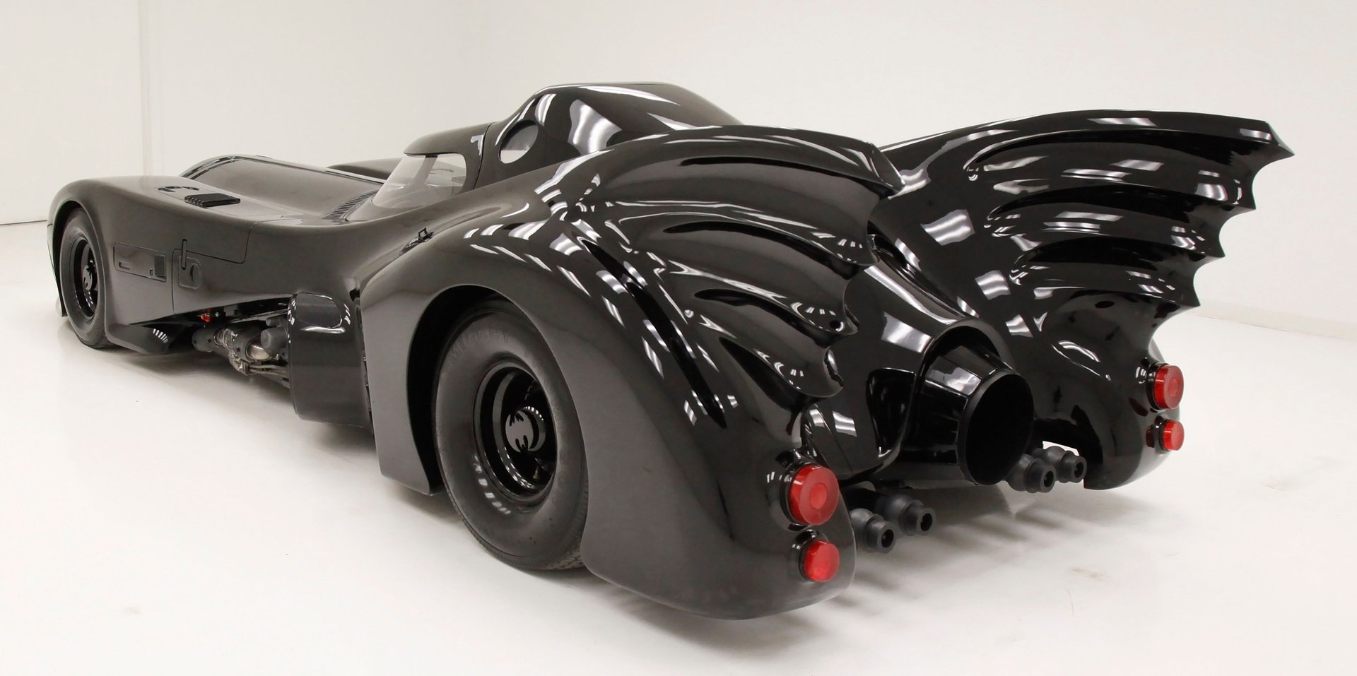 1989 Batmobile movie prop rear