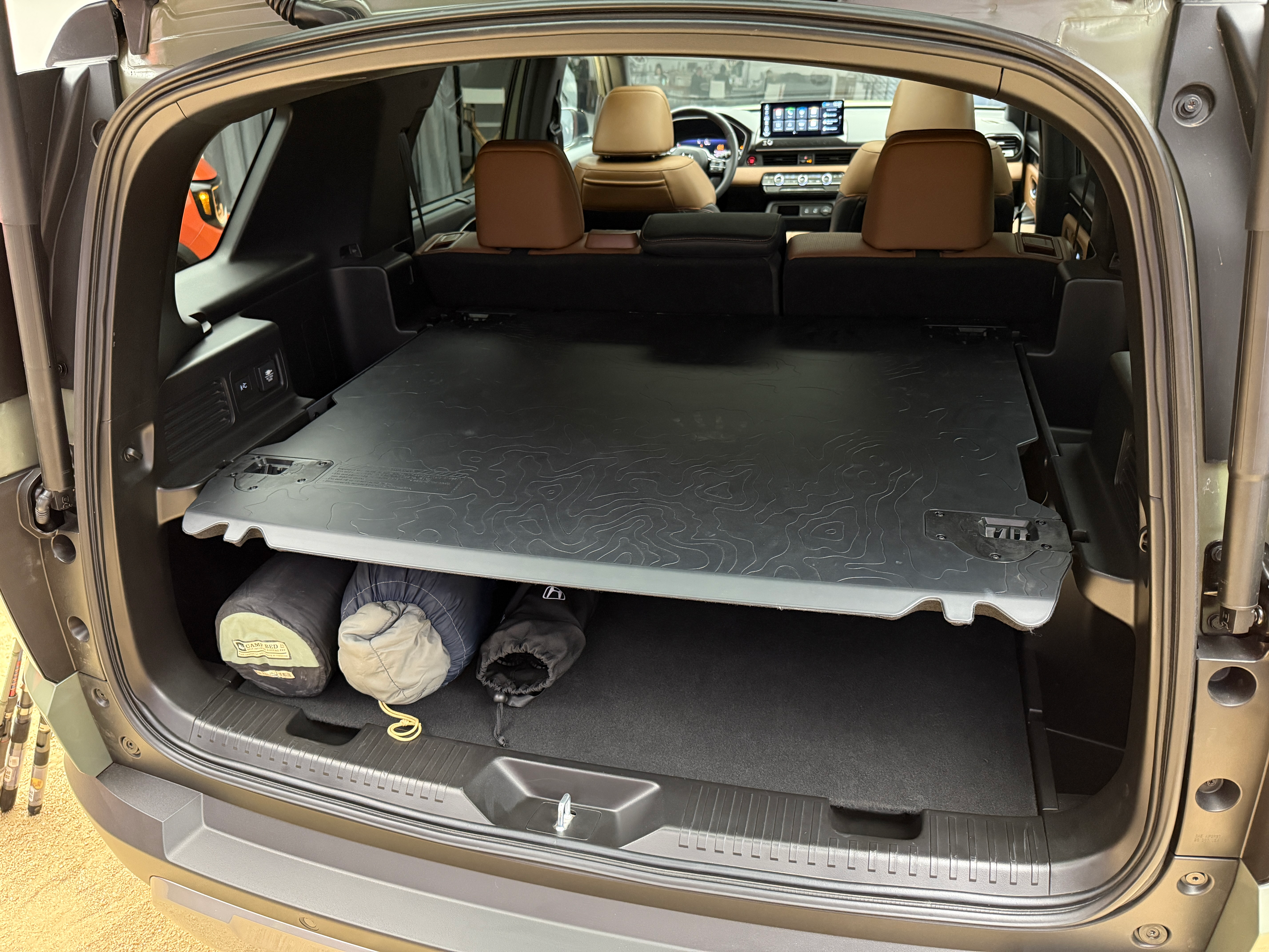 Cargo shelf of a 2026 Honda Passport