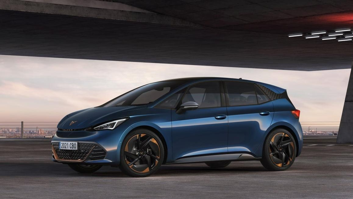 Cupra Born EV Front Quarter View