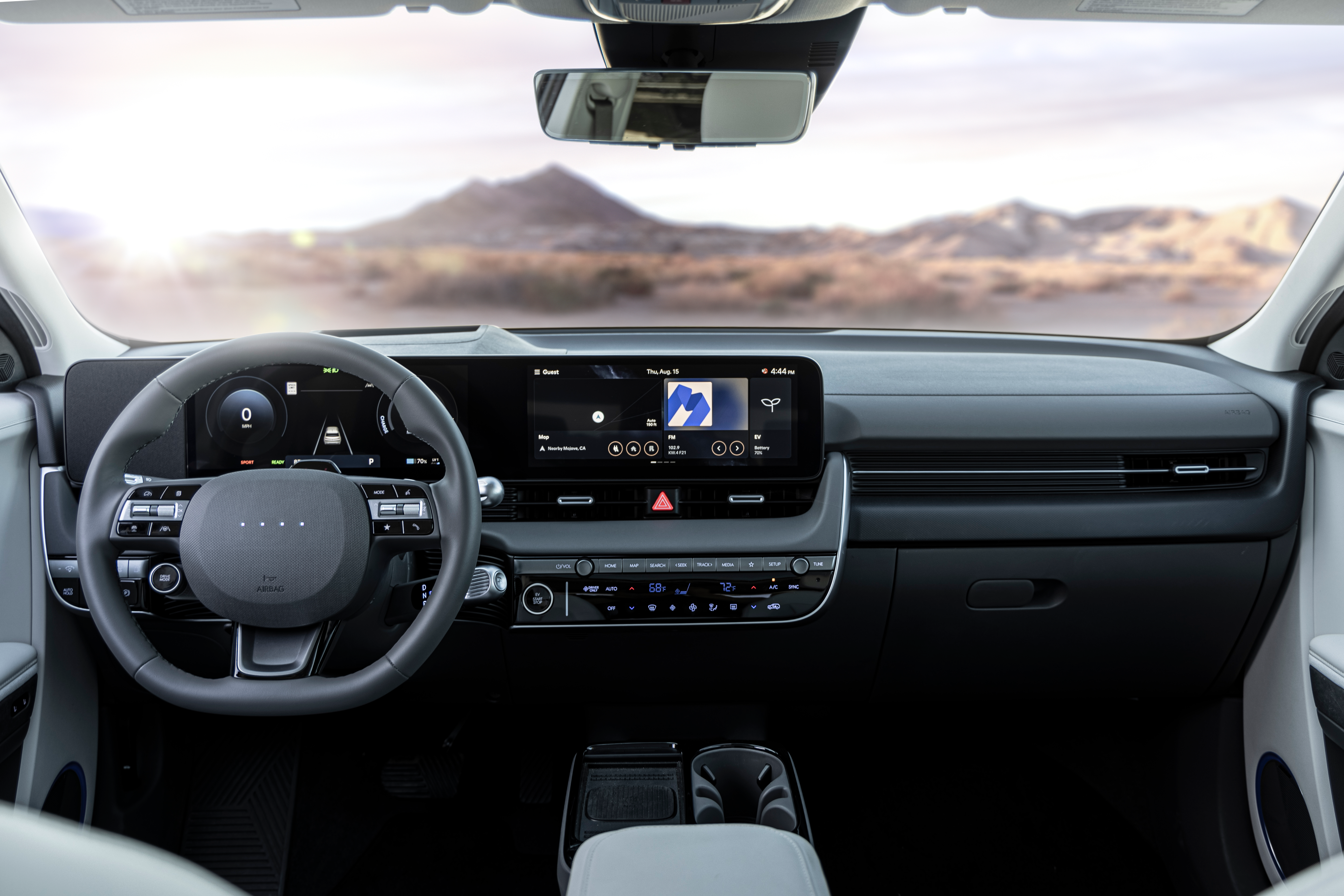 A look at the dash of the 2025 Ioniq 5