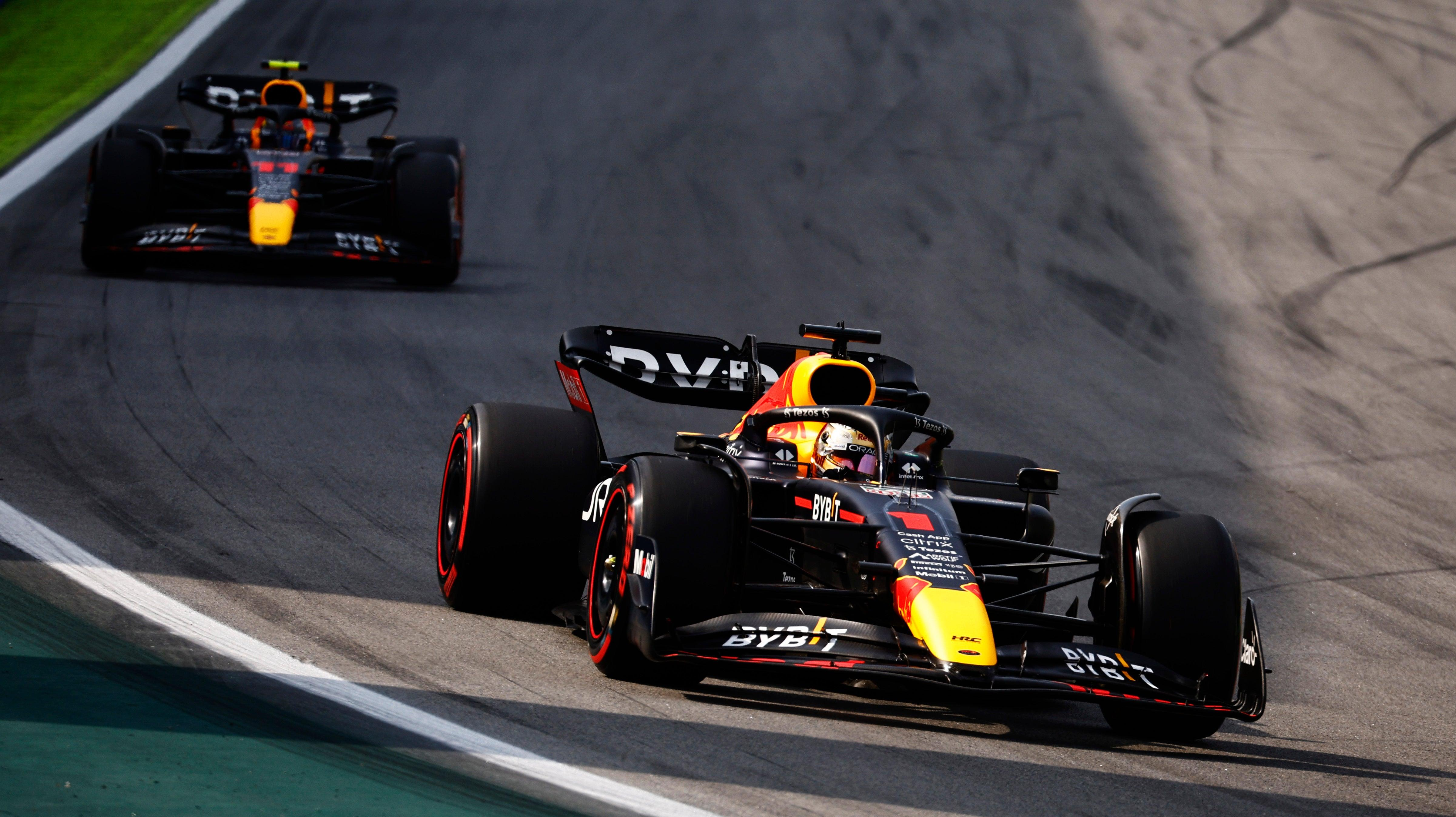 Max Verstappen finished the race in sixth place, while Checo Perez finished seventh.