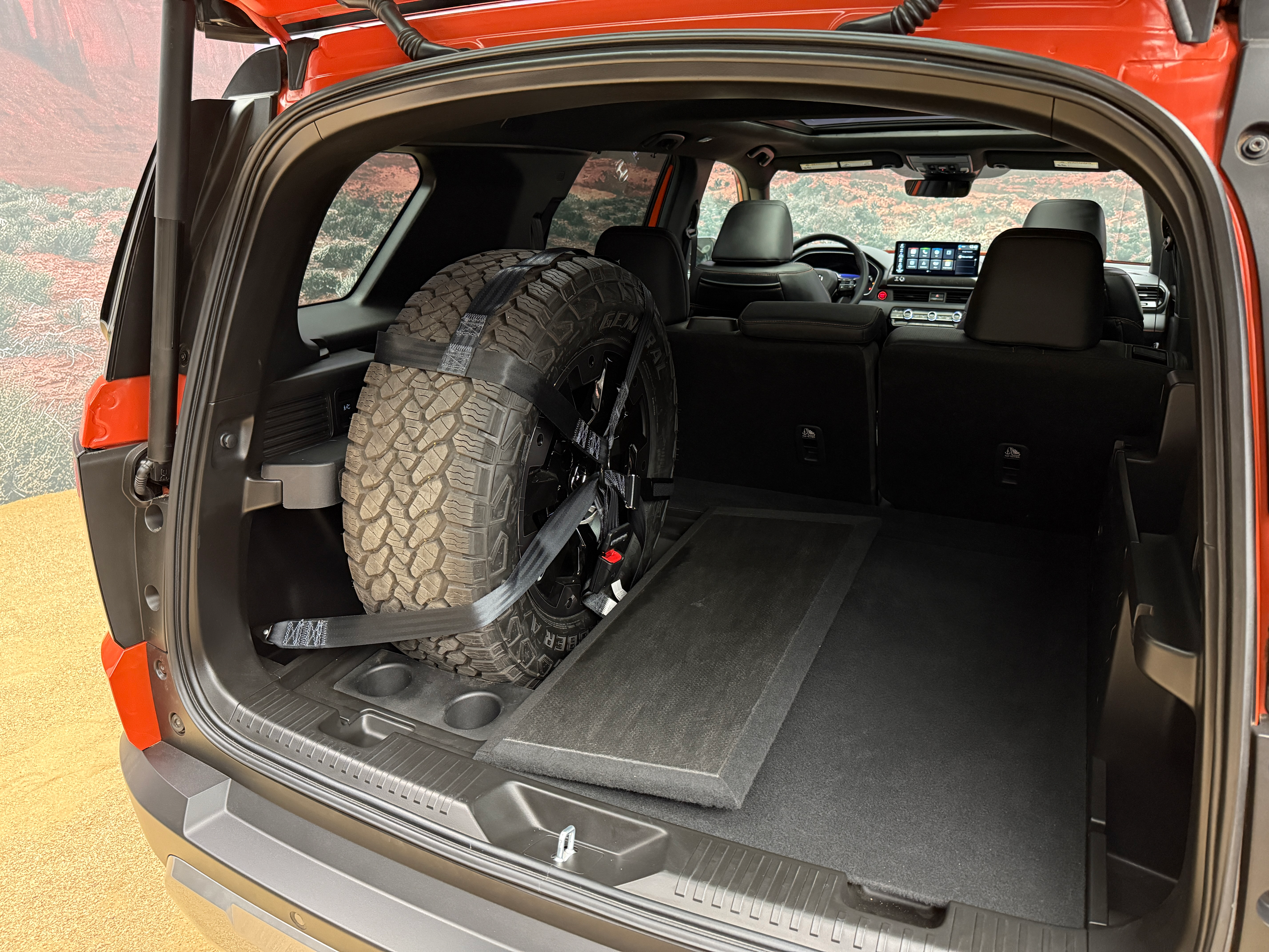 2026 Honda Passport cargo area