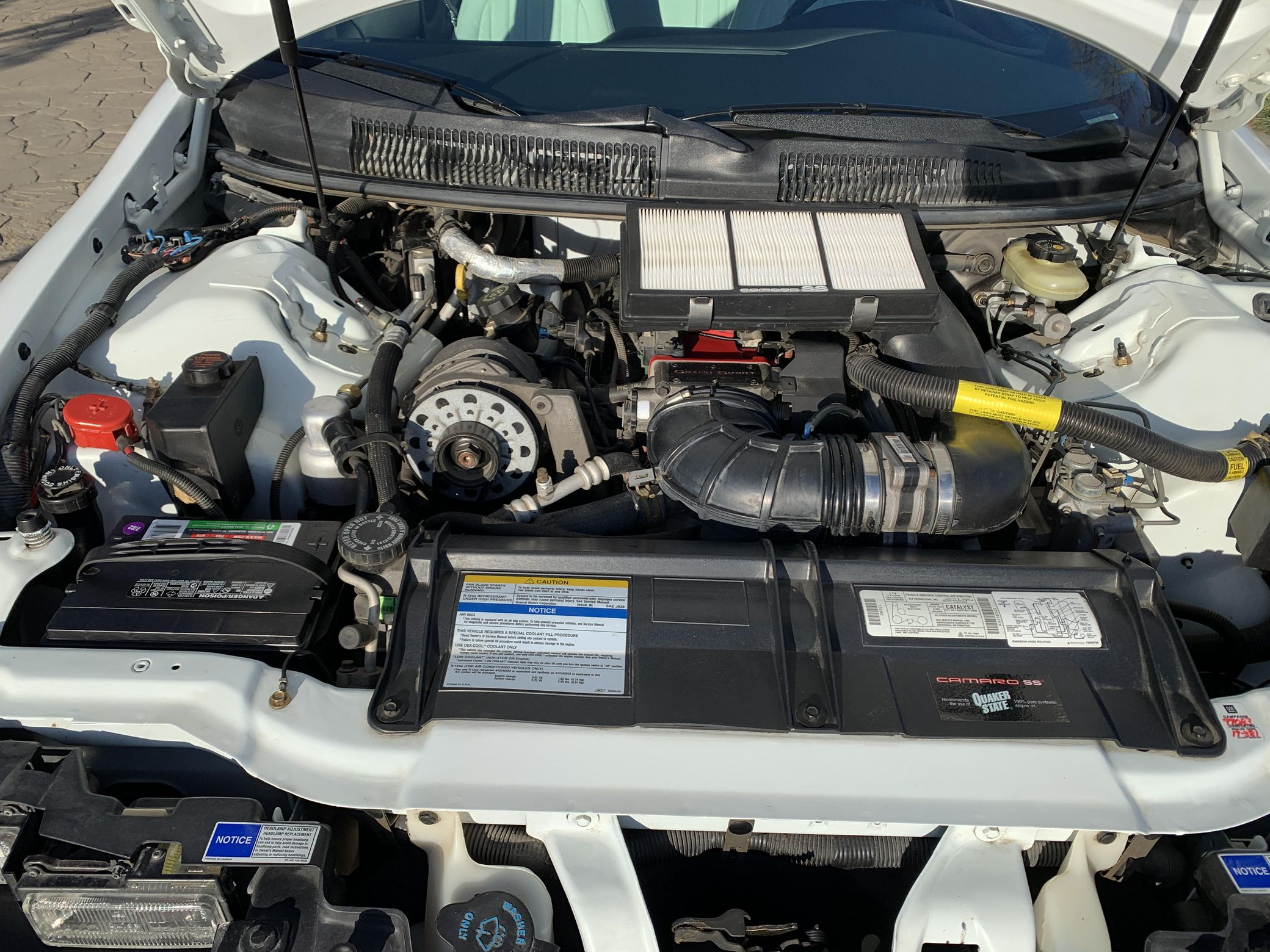 1997 Chevrolet Camaro SS 30th Anniversary Edition engine