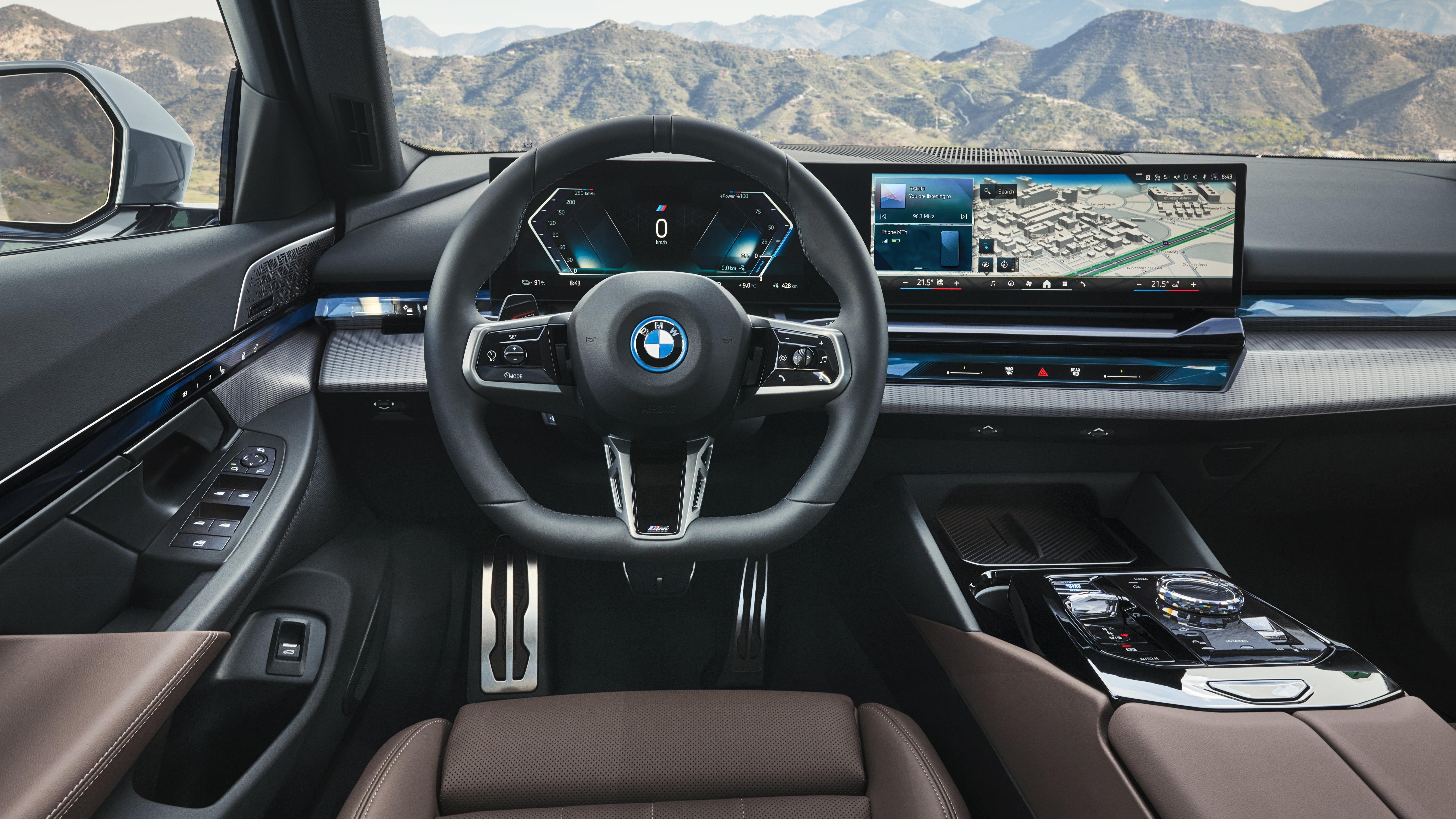 2024 BMW 5 Series interior