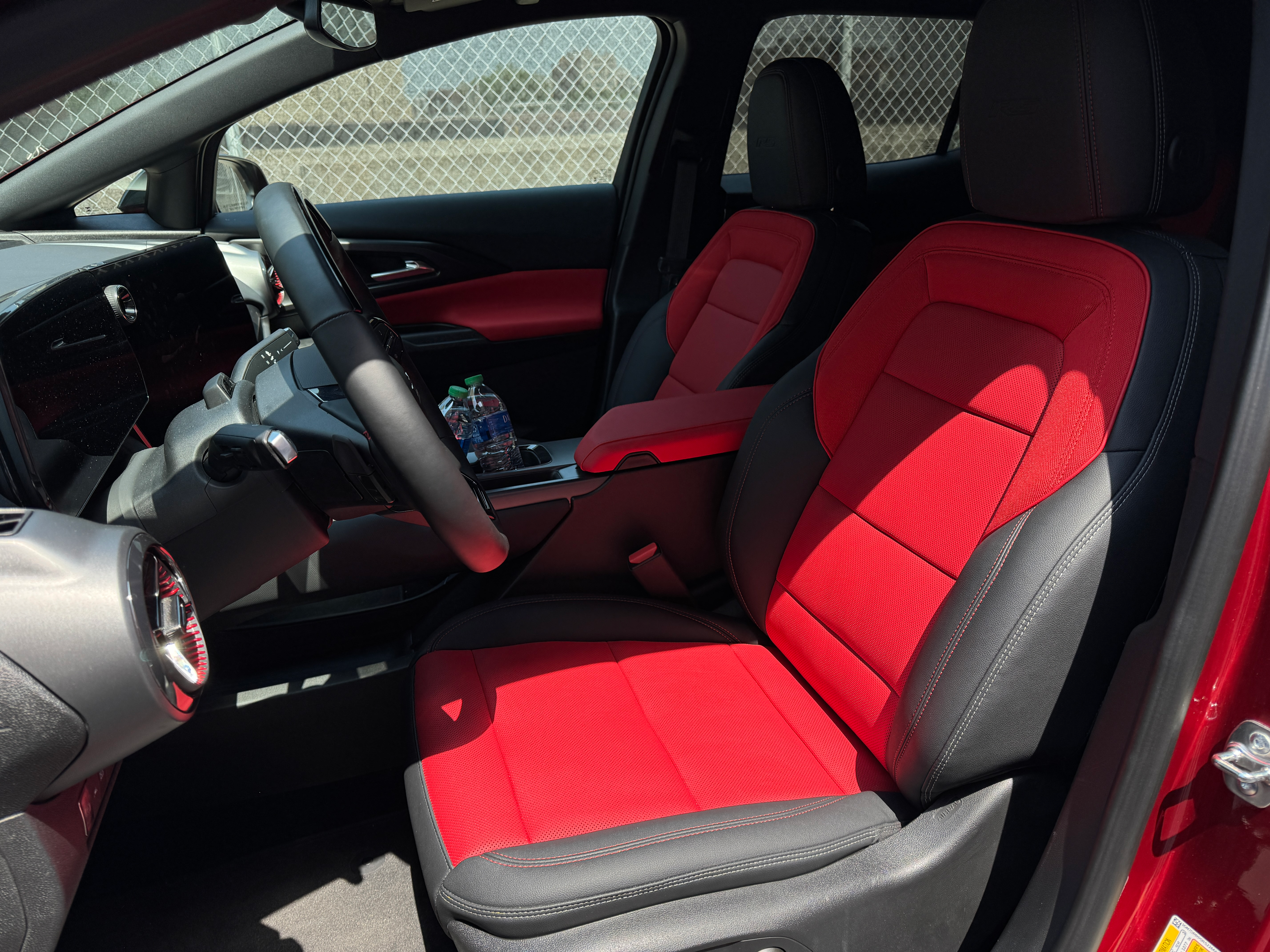 Front seats of a 2024 Chevrolet Equinox EV