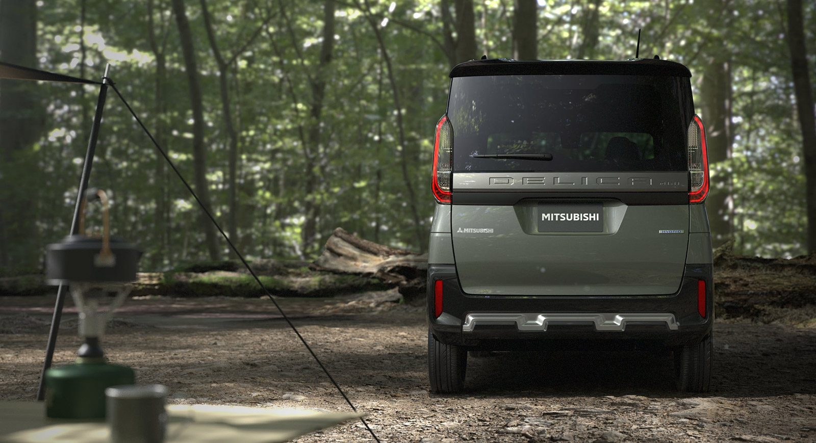 2023 Mitsubishi Delica Mini rear view