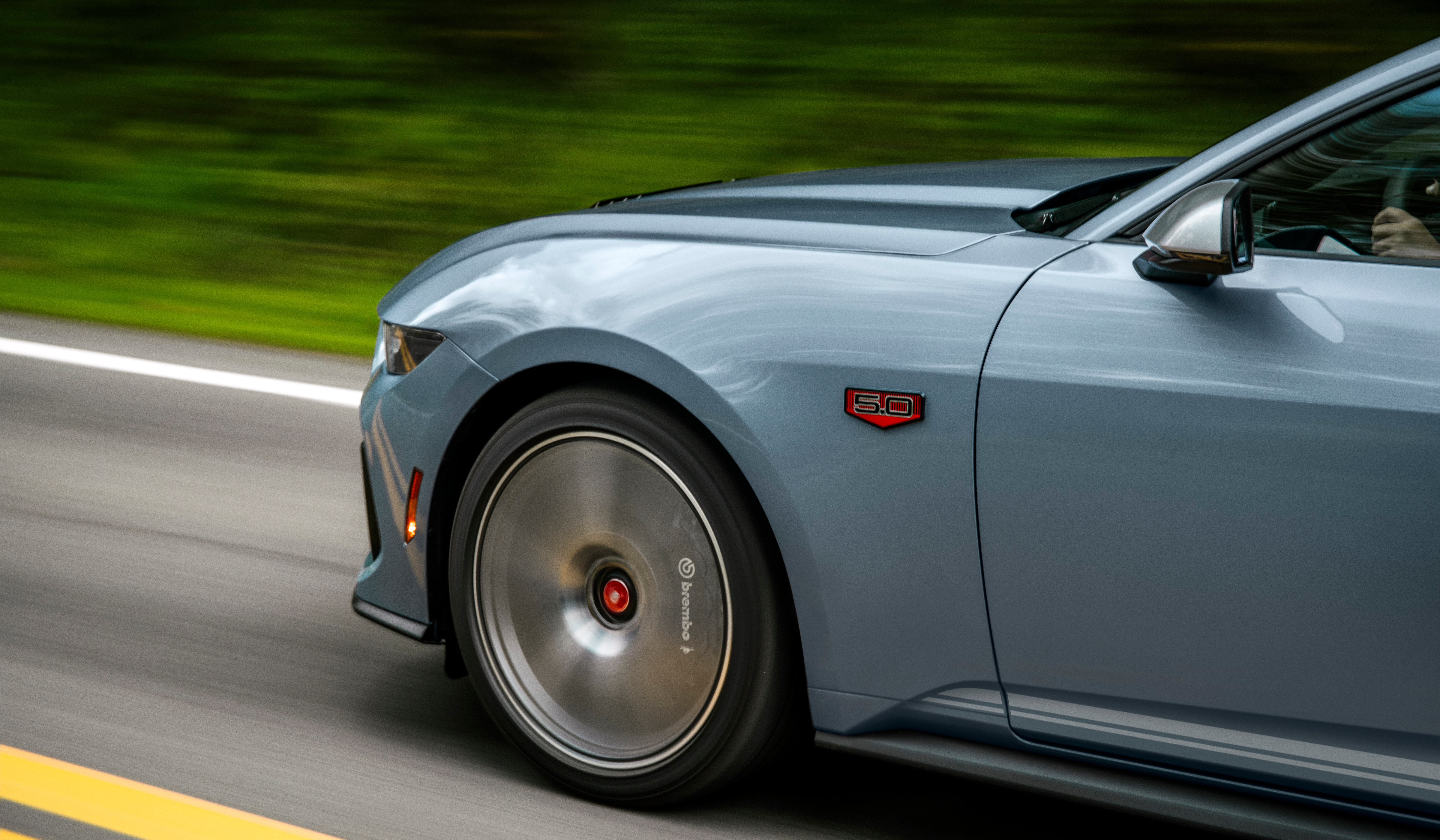 2025 Ford 60th Anniversary Brittany Blue Mustang GT