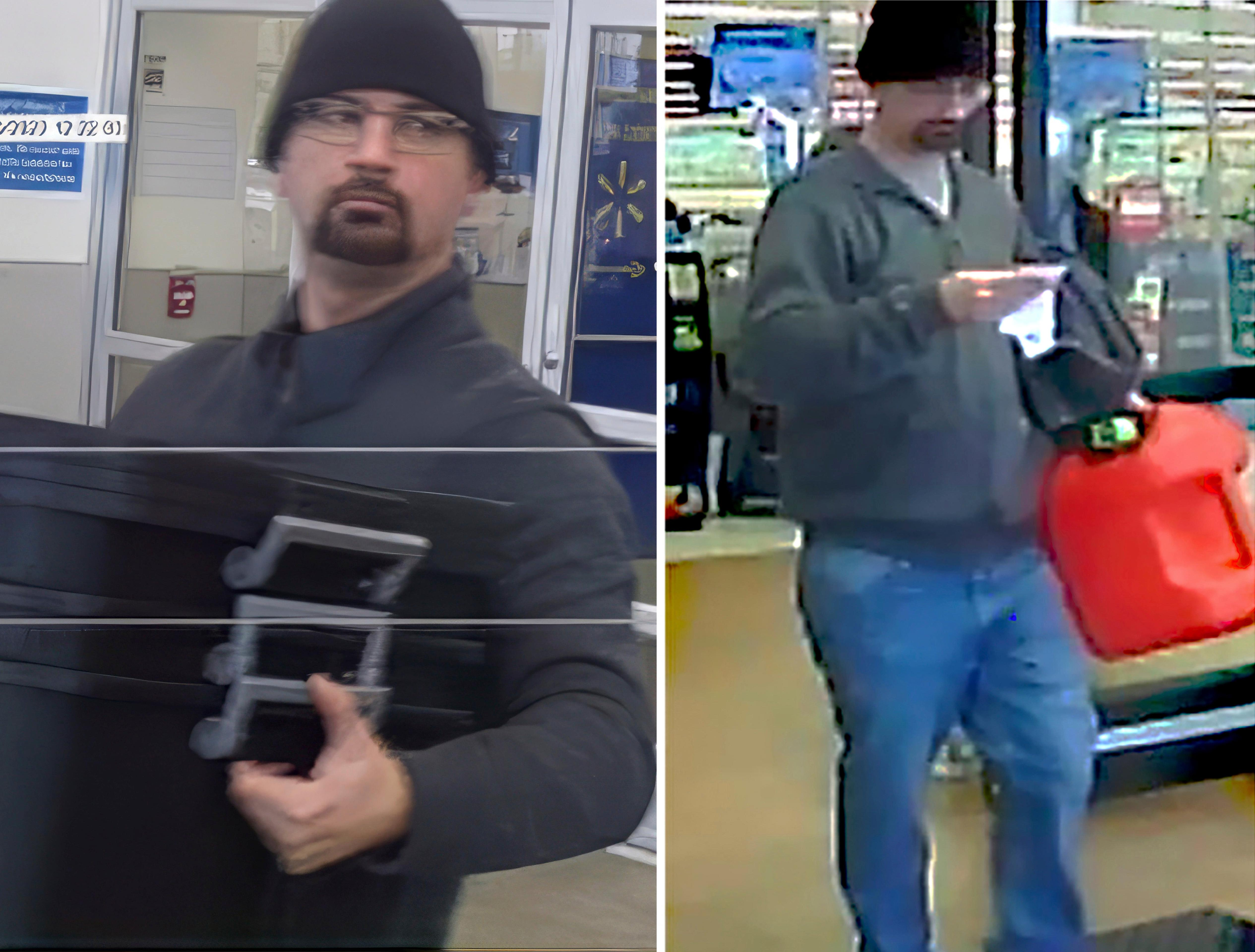 These photos released by the Rochester, NY Police Department, Tuesday, Jan. 2, 2024, shows a man tentatively identified as Michael Avery, of Syracuse, NY.