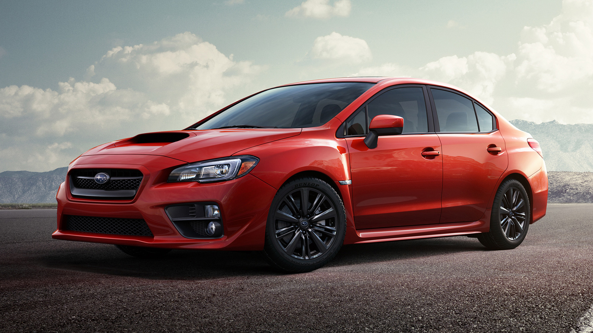 2015 Subaru WRX front quarter view