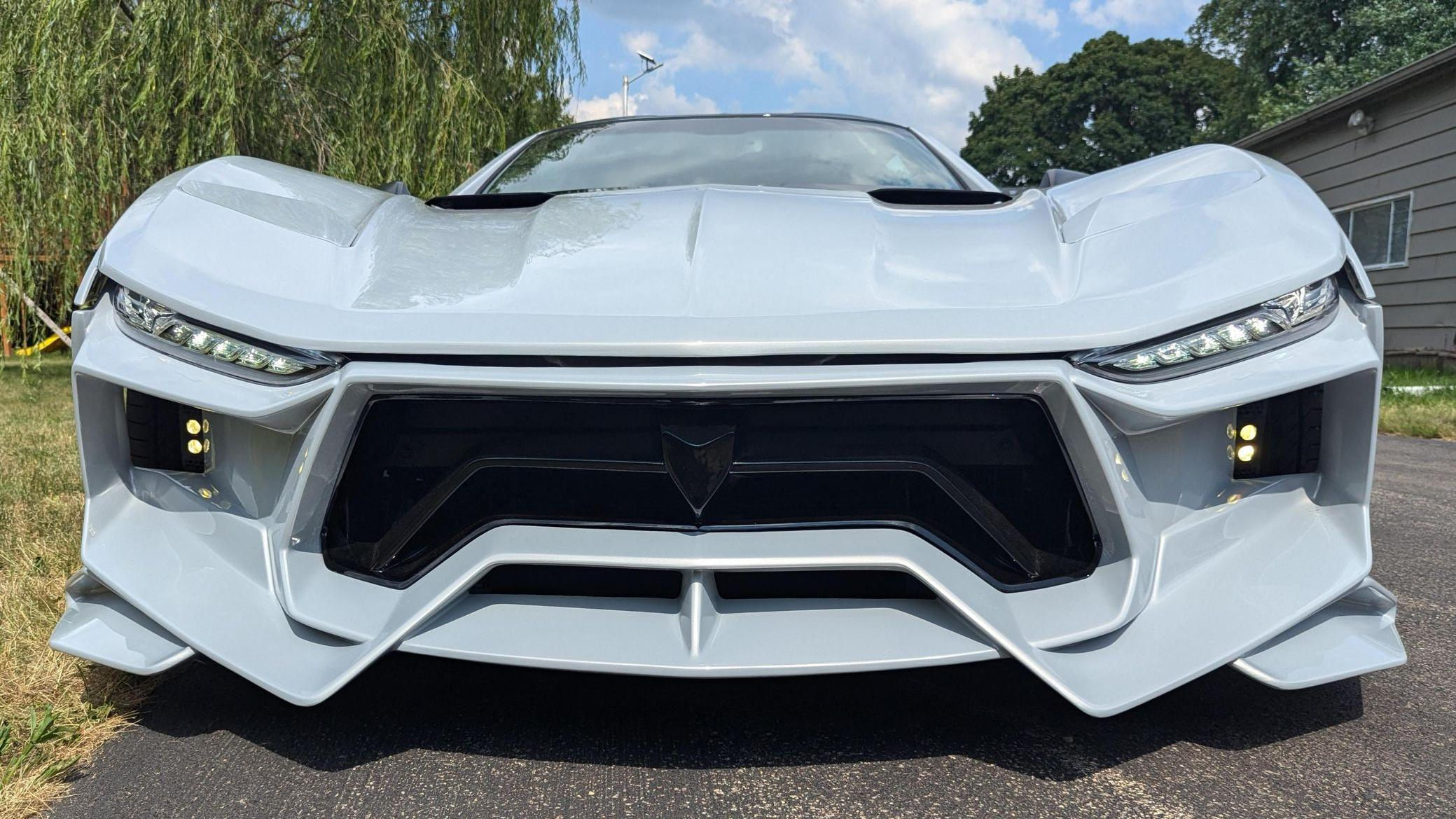 2008 Chevrolet Corvette with a Valarra body kit