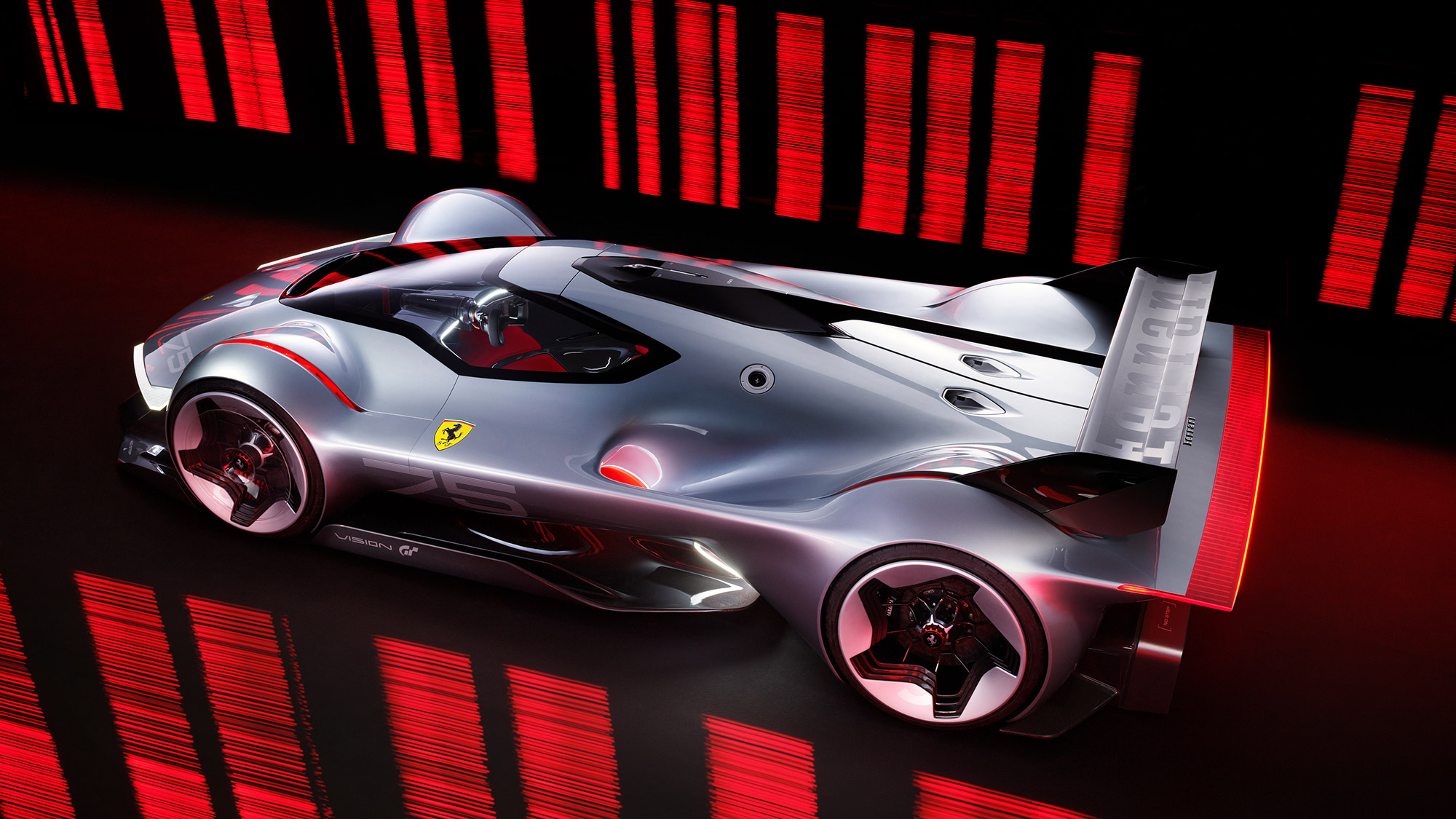 Render of Ferrari Vision Gran Turismo